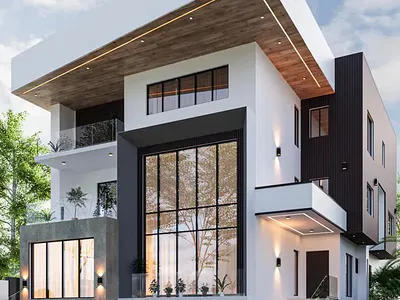 Grand Luxury 6 Bedrooms Mansion with Swimming Pool, Elevator