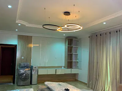 Service 3 Bedroom Flat with Room BQ.