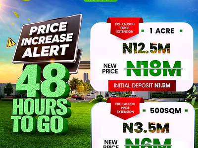 Affordable Resort Land Price Increase Less Than 48 Hours