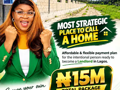 100% Registered Surveyed Buy and Build Estate Land — Shapati, Ibeju Lekki, Lagos