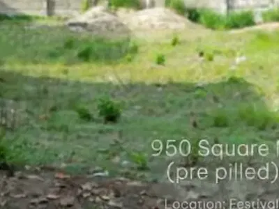 950SQM Pre Pilled Land for Sale