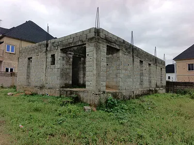 Luxury 4bedroom Fully Detached Duplex Carcass in Lugbe. Abuja
