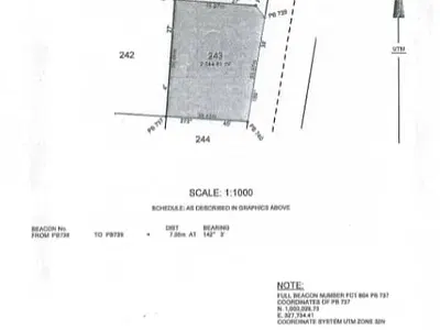 2300SQM of a Residential Land in Jabi Main