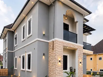 This Spacious 4-Bedroom Fully Detached Home Sits in a Prime. — Lugbe District, Abuja