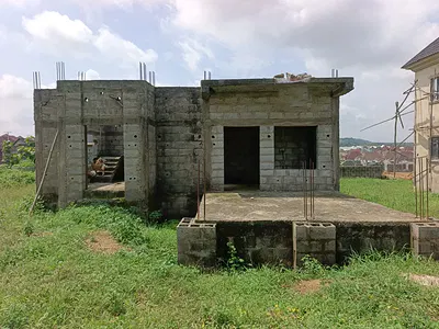 4bedroom Detached Duplex Carcass in Lugbe. Abuja -- Nigeria.