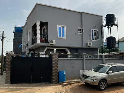 A Solid Residential Building on a Half Plot Within a Secured, Gated Es