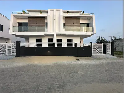 Gorgeous 4 Bedroom Semi Detached Duplex with a Private Compound