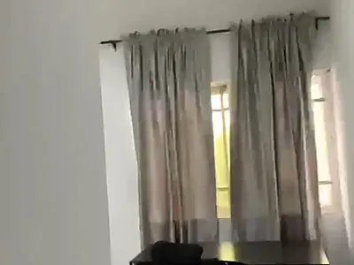 Medium Size Downstairs Bedroom Inside a Shared Apartment { Video}
