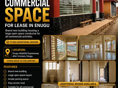 Warehouse / Open Space for Lease in Enugu
