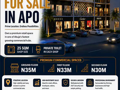 Shops for Sale Inside Spring Meadow Estate, Apo
