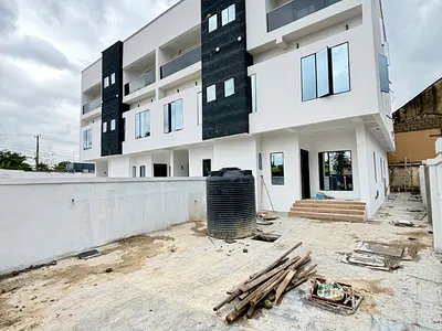 Self Compound 4 Bedrooms Terrace Duplex + BQ