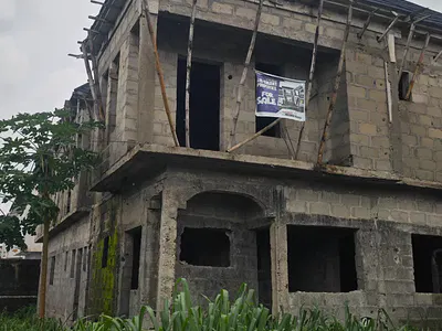 Two Units of 4 Bedrooms Carcass Duplex