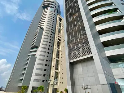 Luxury Seaview Furnished & Service2 Bedroom Apartment + BQ, Pool, Gym
