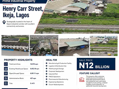 Prime Industrial Property, Ikeja