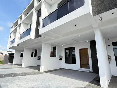 Modern 3-Bedroom Terrace Duplex with BQ