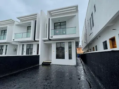Lovely 4 Bedroom Semi-Detached Duplex with BQ in Self Compound