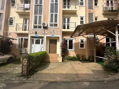 Well Finished 4 Bedroom Terraced Duplex with BQ