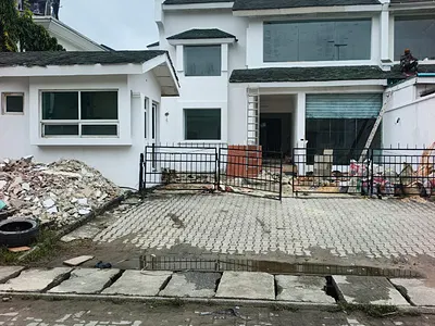 A Commercial Semi Detached House with a Penthouse at Lekki