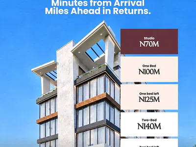 Affordable 2 Bedroom Loft Apartment Off- Plan Project Ikeja Lagos