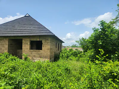 Strategic 5 Plots of Land Near the Road in a Developing Area