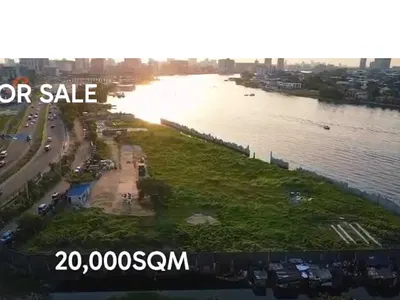 20, 000SQM Prime Waterfront Land