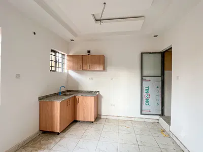 A Nicely Built Mini Flat with Open Plan Kitchen Nestled in a Good Area