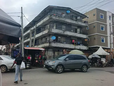 A 3 Story Building with Units of Flat