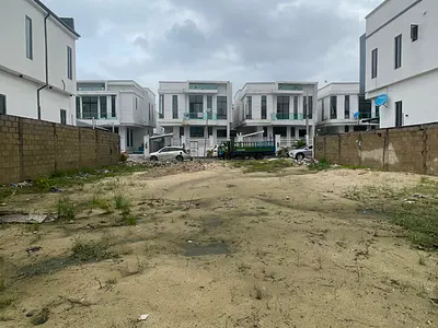 A Plot of Land in a Developed Estate