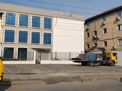 A Well Build of 2storey Building Former Banking Building Directlyy