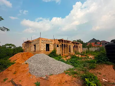 A Uncompleted Block of 3 Bedroom and 2 Units of 2 Bedroom Flats