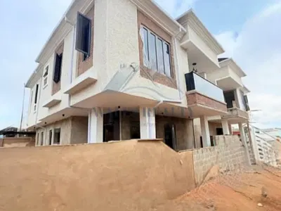 Exquisitely Built 4 Bedroom Semi Detached Duplex with BQ
