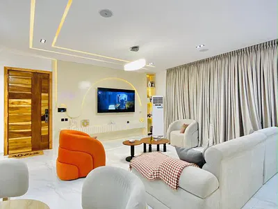 Our Spacious Boho-Themed *3-Bedroom with 24/7 Power Supply (Ikedc, I