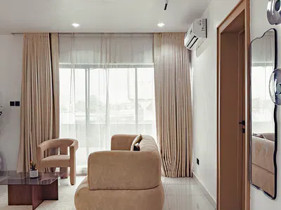 Fully Furnished One Bedroom Apartment for Airbnb — Generate 10M Annually Close to Tejuosho Market, Surulere, Lagos