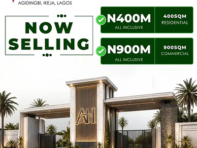 Secure a 100% Dry Land in a Well Secured Estate