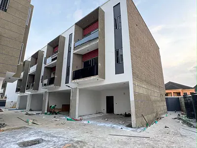 Nicely Built 4 Bedroom Terrace Duplex with BQ