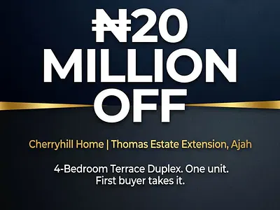 Affordable Premium 4-Bedroom Terrace Duplex with Swim Pool, Play Gro