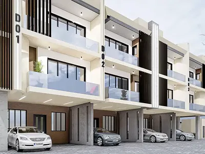 4 Bedroom Terrace Duplex with a BQ at 80% Completion