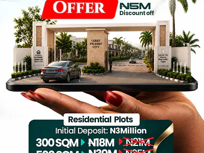 Verified Land with C of O in Coastal Road Ibeju Lekki
