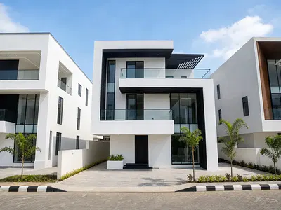 Brand New 6-Bedroom Fully Detached Duplex with Elevator, Solar & Free