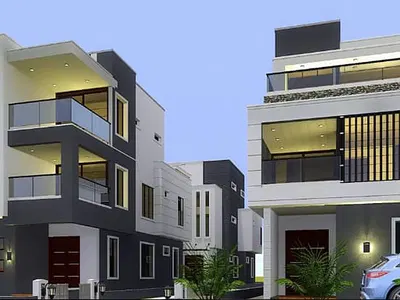 Off-Plan 5-Bedroom Fully Detached Smart Duplexes with Rooftop Lounge &