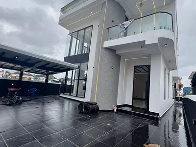 5 Bedroom Detached Duplex with Gym, Pool & BQ