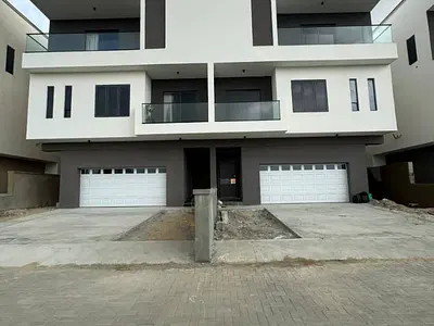 Contemporary Automated 4-Bedroom Semi-Detached Duplex with Pool & BQ