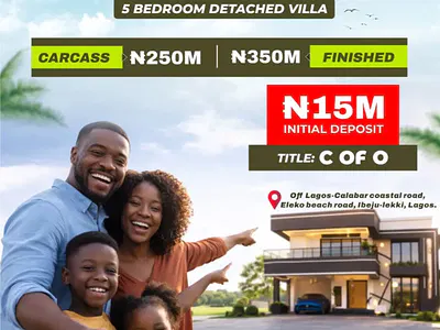 Luxury Off Plan 5bedroom Detached Villa with BQ