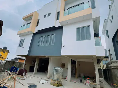Nicely Built 4 Bedroom Semi Detached Duplex with BQ