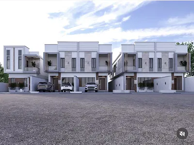2 Units of 3 Bedroom Semi Detached Duplex with BQ