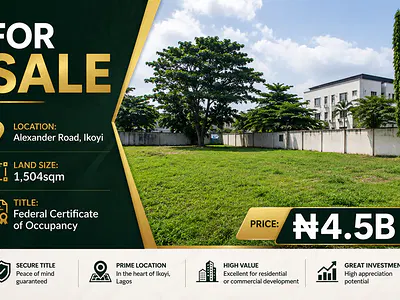 Prime 1, 504 SQM Land