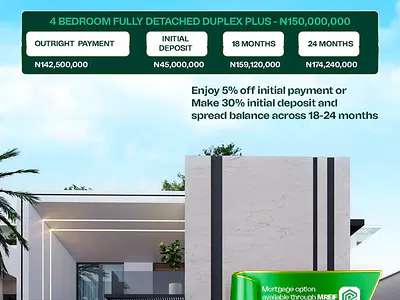 4 Bedroom Duplex