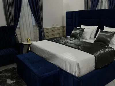 A Room in a Fully Furnished Apartment .