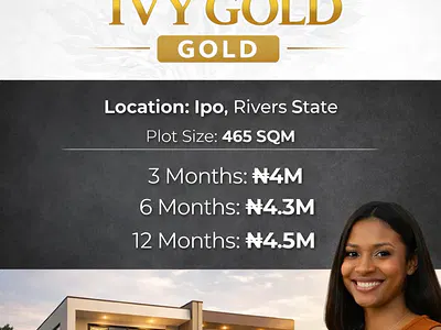 Own Land Minutes From Port Harcourt International Airport -- Build Now!