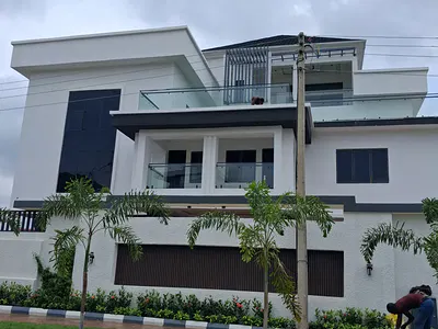 9 Bedroom Duplex Mansion with 7 Parlours and 12 Rooms BQ on 5 Floors